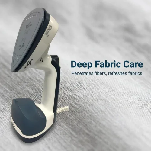 Miniatura 8 de Eurosteam Duet - Plancha de vapor de mano 2 en 1 y vaporizador vertical para ropa, removedor de arrugas todo en uno para ropa, perfecto