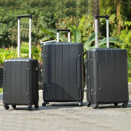 Miniatura 2 de MERAX TRAVELHOUSE - Juego de maletas (3 piezas, extensibles, ligeras), Black2019.), PP036705NAA