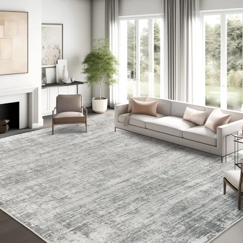 Miniatura 29 de zesthome Alfombras de 5 x 7 pulgadas - Alfombra lavable resistente a las manchas, alfombras modernas abstractas para sala de estar, dormitorio