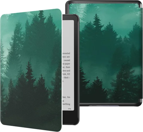 Miniatura 33 de MoKo Funda para Kindle Paperwhite de 12ª generación 2024 de 7 pulgadas y Kindle Colorsoft Signature Edition 2024, ligera funda protectora