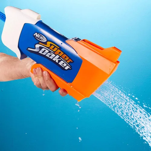 Miniatura 9 de Nerf Super Soaker - Pistola de agua de lluvia, chorro de agua de empapado, diversión de chorro de agua al aire libre para niños, adolescentes