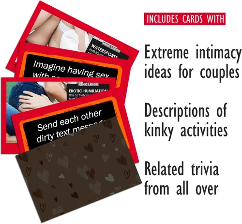 Miniatura 2 de Juego de cartas para parejas traviesas: juego romántico de cita nocturna con preguntas & Desafíos divertidos, Juego de inicio de conversación
