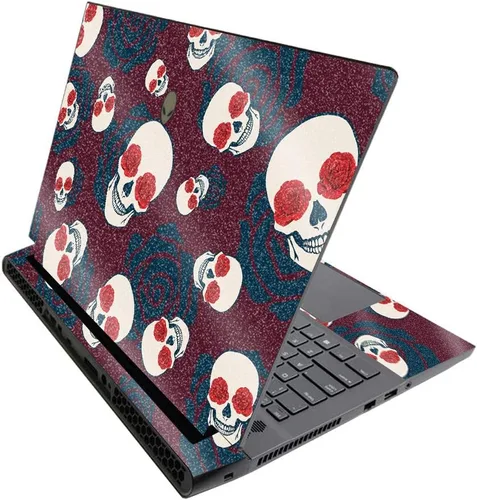 Miniatura 128 de MightySkins - Skin brillante con purpurina para Alienware M17 R3 (2020) y M17 R4 (2021) - Diversión de los años 90 Acabado duradero con purpurina
