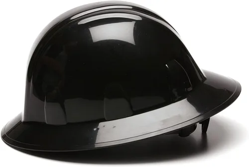 Miniatura 3 de Pyramex SL Series Full Brim Hard Hat with 4-Point Ratchet Suspension - Tough and Lightweight HDPE Shell, Wide Brim for Rain and Sun, Quick