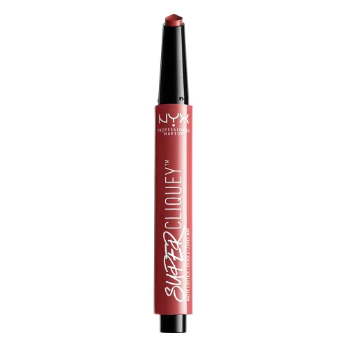 NYX PROFESSIONAL MAKEUP Super Cliquey - Lápiz labial mate, Oh So Pretty, 0.05 onzas Oh Tan Bonita