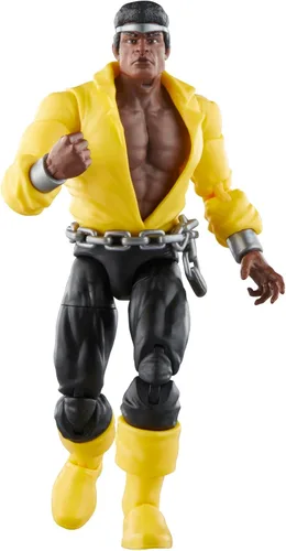 Miniatura 5 de Marvel Legends Series Luke Cage Power Man, Knights Collectible Comics Figuras de acción de 6 pulgadas Amarillo