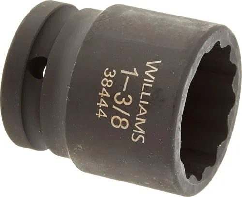 Miniatura 11 de Williams 38438 - Enchufe de impacto estándar de 3/4 pulgadas, 1-3/16 pulgadas, 12 puntos