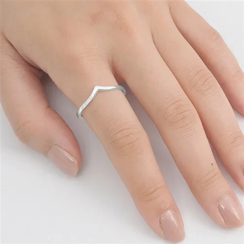 Miniatura 2 de Elija su color, anillo para pulgar de plata esterlina con espiga