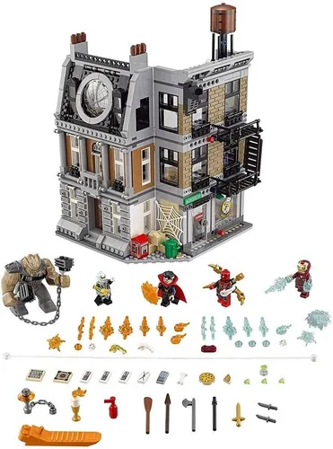 LEGO Marvel Super Heroes Avengers: Infinity War Sanctum Sanctorum Showdown 76108 Kit de construcción (1004 piezas) (descontinuado por el fabricante)