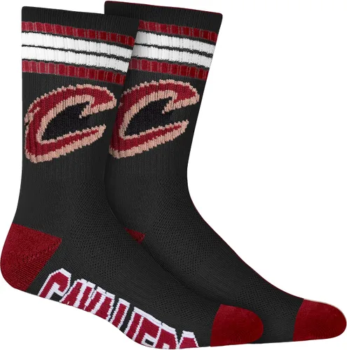 Miniatura 4 de Ultra Game Men's NBA Official Athletic Cushioned Secure Fit Team Crew Socks-3 Pack