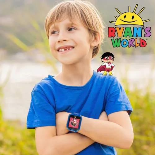 Miniatura 3 de Ryan's World - Reloj inteligente para niños con pantalla táctil, cámara, grabadora de voz, podómetro, pantalla LED y herramientas de aprendizaje