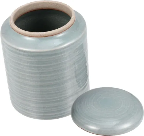 Tarro de cerámica sellado, elegante recipiente de almacenamiento de alimentos, práctico tarro de azúcar para té de miel, diseño más hermoso para la