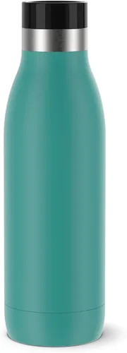 Miniatura 13 de TEFAL BLUDROP Botella de agua reutilizable, botella de acero inoxidable reutilizable, bebidas frías y calientes, apta para lavavajillas, a prueba