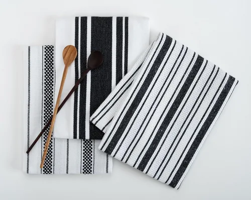 Miniatura 41 de Juego de Toallas de Cocina – Paquete de 3 (20 x 30 pulgadas) Extra Grandes de Algodón Premium para Cocina – Absorbentes – 100% Algodón – con Lazo