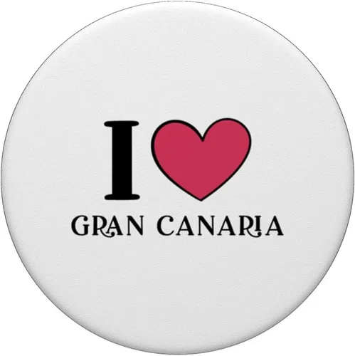 Miniatura 3 de I Love Gran Canaria Spain PopSockets Adhesive PopGrip