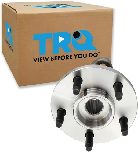 Miniatura 36 de TRQ Cojinete de rueda delantera y conjunto de cubo con sensor ABS compatible con Toyota Sequoia 2008-2022 Tundra 2007-2021