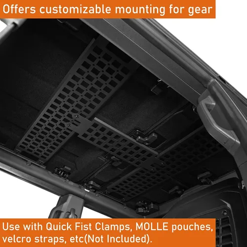 Miniatura 4 de Hooke Road Bronco - Kit de panel de almacenamiento superior MOLLE para accesorios de 4 puertas Ford Bronco 2021-2026