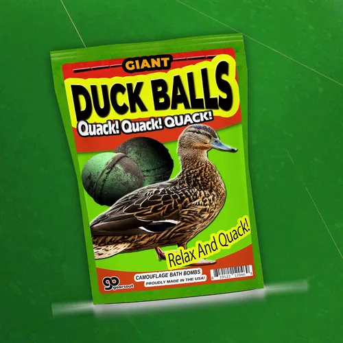Miniatura 5 de Juego de bolas de pato gigantes para el baño, regalo divertido para cazadores, regalos de caza de patos para hombres, relleno de calcetines, regalo
