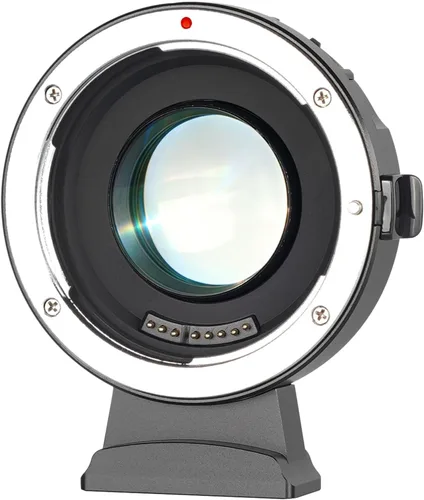 Miniatura 11 de Adaptador de lentes de enfoque automático EF-M1 de metal compatible con lentes Canon EF para cámaras Iumix/oIympus/bmpcc Micro Cuatro Tercios (M4/3)