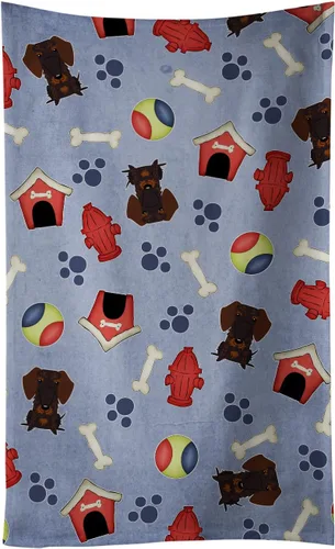 Miniatura 19 de Caroline's Treasures BB2654KTWL Dog House Collection Airedale - Toalla de cocina para invitados, toalla de baño decorativa para cara, té, paño