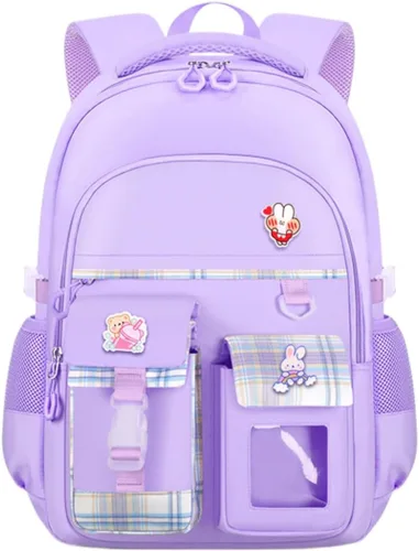 Miniatura 8 de Linda mochila kawaii para adolescentes y niñas, mochila kawaii para estudiantes de escuela primaria, escuela secundaria, mochila de viaje estética