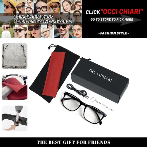 Miniatura 6 de OCCI CHIARI Gafas de lectura cuadradas grandes para mujer
