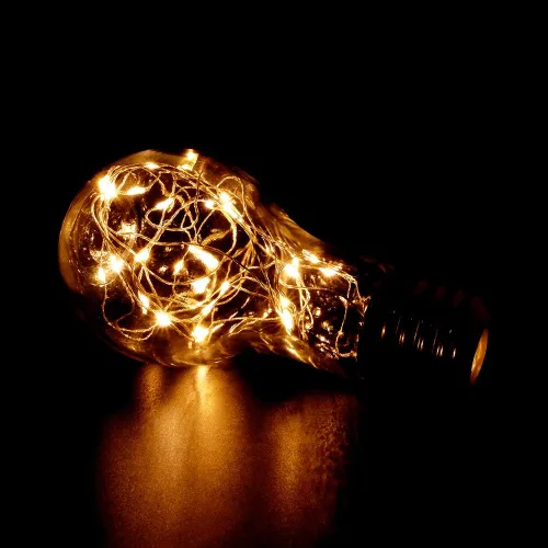 Miniatura 12 de Sterno Home GL40736 - Lote de 4 luces LED para cableado de hadas, funciona con pilas, con mando a distancia, 50 cuerdas de 16.4 pulgadas, alambre