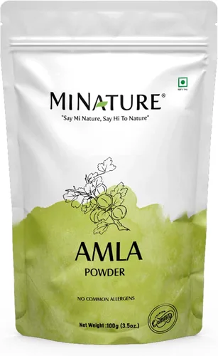 minature Polvo de amla 100% puro 100 g (3.5 oz) | Polvo natural de grosella espinosa india rica en vitamina C | Superalimento tradicional para el