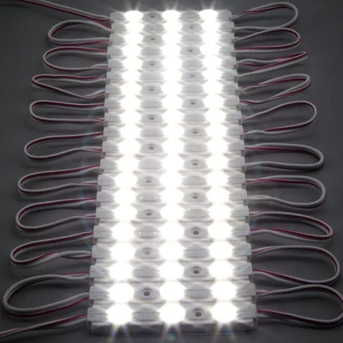Miniatura 5 de Q QINGCHEN 200pcs luz diurna blanca 6500K inyección 0.72W 12 voltios DC LED módulo para signos con fuente de alimentación 200W