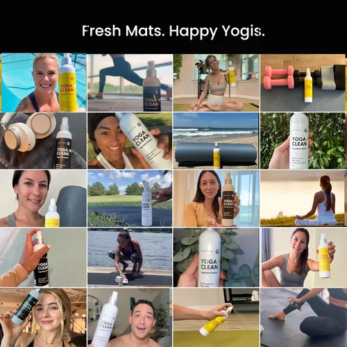 Miniatura 8 de Spray limpiador para esterillas de yoga, aroma similar a un spa, fórmula ecológica, neutraliza el sudor y el olor, ayuda a proteger tu esterilla, 8