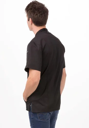 Miniatura 4 de Chef Works Abrigo de chef Bristol Signature Series para hombre