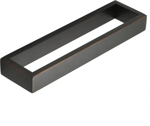 Miniatura 16 de Sayayo Barra de Toalla Mate Negra para Baño, Anillo de Toalla de Mano de 10 Pulgadas, Soporte de Toalla de Montaje en Pared Cuadrado, Acero Negro