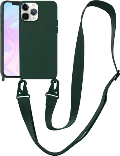 Miniatura 150 de Funda compatible con iPhone 13 con correa, funda cruzada para iPhone con cordón, ajustable, a prueba de golpes, protección contra caídas, funda