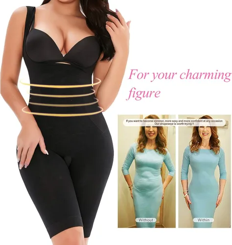 Miniatura 5 de Fajas de control de la barriga para mujeres entrenadores de cintura sin costuras fajas Body Shaper cuerpo completo