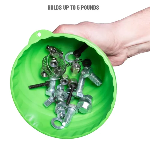 Miniatura 3 de OEMTOOLS 25114 Taza magnética para tuercas, cuencos magnéticos para sujetar tuercas y tornillos, diámetro de taza de 6 pulgadas, imán recubierto que