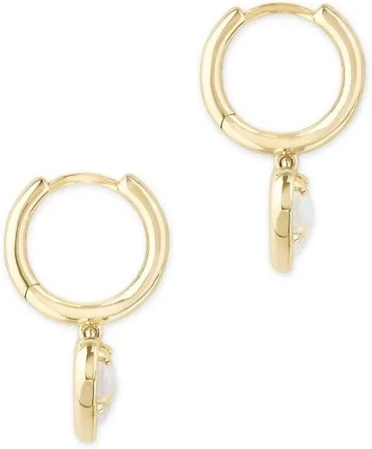 Miniatura 2 de Kendra Scott Ari Heart Huggie - Aretes para mujer, joyería de moda