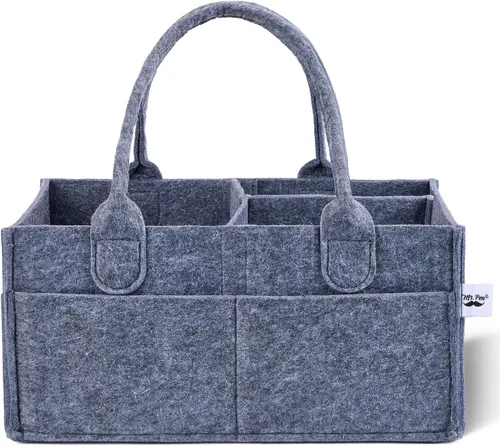 Miniatura 15 de Mr. Pen- Organizador de pañales para bebé, beige, mediano Contenedor de almacenamiento de guardería y organizador de coche para pañales