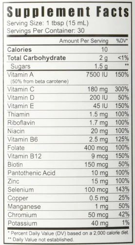 Miniatura 8 de Biometics Bio Fuel Premium Multi Vitamina Potente Nutrición para alimentar tu cuerpo 15.2 onzas líquidas