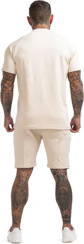 Miniatura 6 de GINGTTO Conjunto corto de 2 piezas para hombre conjunto casual de verano