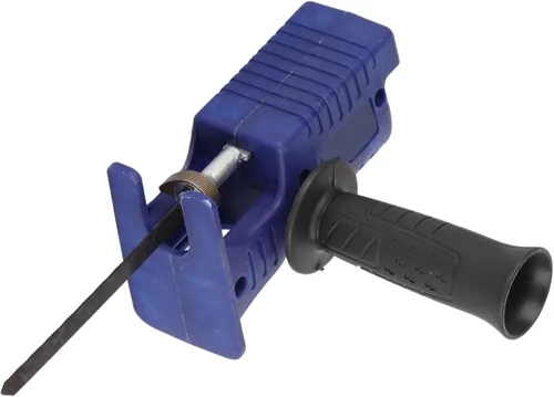 Miniatura 2 de Sierra recíproca inalámbrica de iones de litio con mango ergonómico y 3 cuchillas para poda, madera, plástico, ramas de corte de metal y proyectos