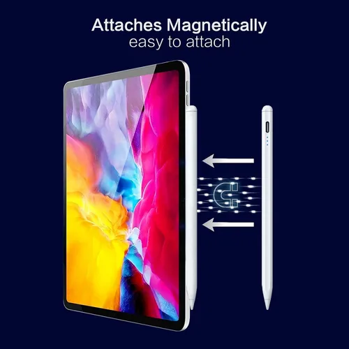 Miniatura 7 de Lápiz capacitivo para iPad de 6ª a 11ª generación, 10 minutos de carga rápida Apple Pencil compatible con lápices iPad de 2018-2025, Apple Pen
