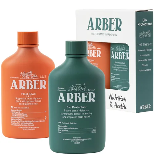Miniatura 15 de Arber Bio Protectant Fungicida Orgánico para Plantas de Exterior y Concentrado Líquido Estimulante de Raíces Solución Natural de Jardinería que