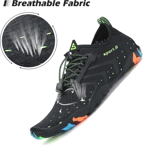 Miniatura 2 de Mishansha - Zapatos de agua para hombres y mujeres, secado rápido, para natación, buceo, surf, deportes acuáticos, piscina, playa, senderismo, yoga.