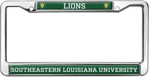 Miniatura 56 de Texas A&M University - Texarkana Mascot - Marco de metal estándar para placa de matrícula de tamaño completo