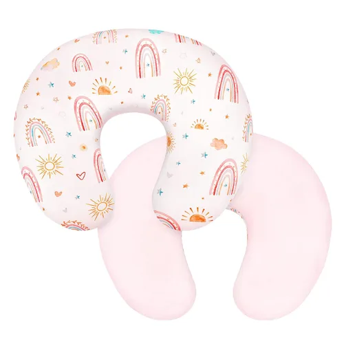 Miniatura 13 de Funda de almohada de lactancia, 1 unidad, funda de almohada de lactancia extraíble para almohadas de lactancia, funda súper suave y cómoda