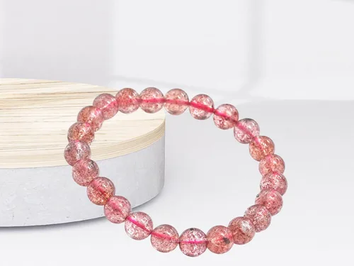 Miniatura 724 de Amazing Gemstone Crystal Bracelet for Women Men's Gifts - Protection Healing Crystal Bracelet - 8mm Gemstone Beaded Stretchable Bracelet Pulseras