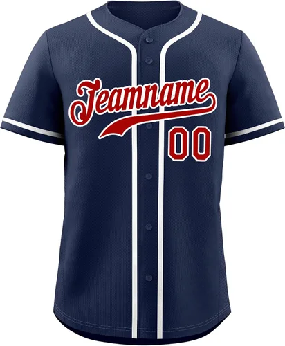 Miniatura 87 de Camisetas deportivas de jersey de béisbol personalizadas, nombre del equipo, número de logotipo, regalo para fanáticos adultos y jóvenes