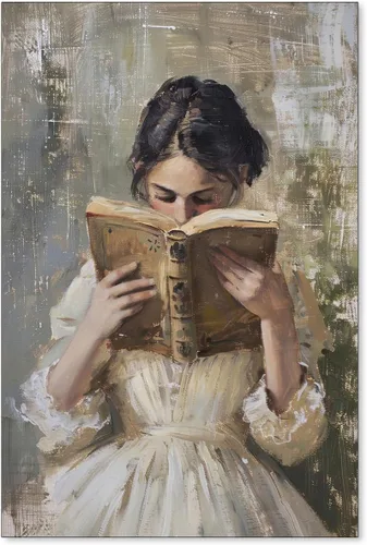 Miniatura 20 de Pósteres vintage de la biblioteca Moody de estilo gótico oscuro, academia estética, arte de pared, libro victoriano antiguo, impresiones en lienzo