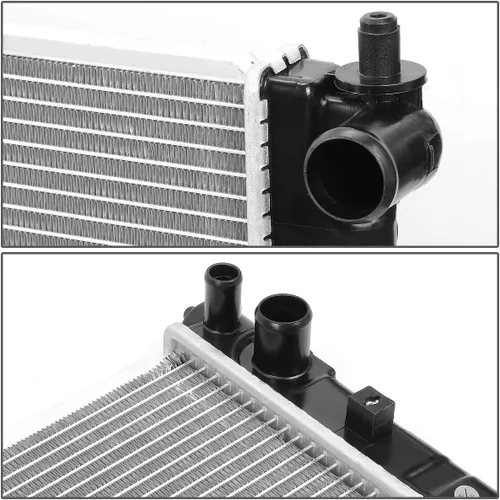 Miniatura 3 de DNA Motoring OEM-RA-2330 Reemplazo de radiador de enfriamiento de núcleo de aluminio atornillado estilo OE compatible con 00-01 Mazda MPV AT/MT