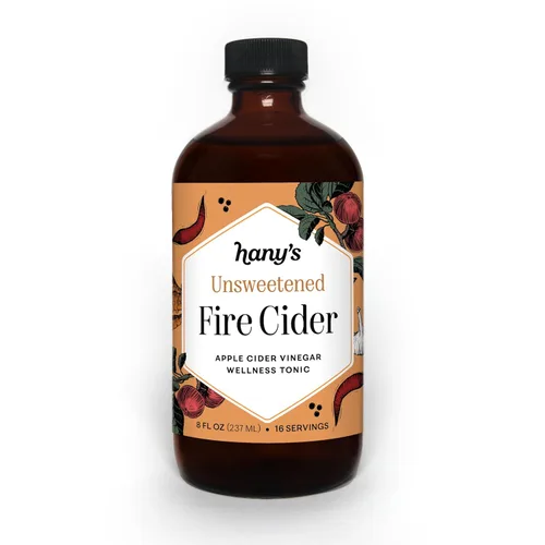 Miniatura 12 de Hany's Harvest Carolina Reaper Fire Cider – Botella de vidrio de 16 fl oz Todo natural, lote pequeño, hecho a mano, sin OMG, sin gluten